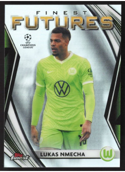 Lukas Nmecha, Kartička, Topps UEFA Champions League Finest 2021-2022, INSERT