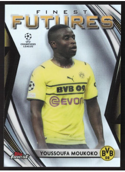 Youssoufa Moukoko, Kartička, Topps UEFA Champions League Finest 2021-2022, INSERT