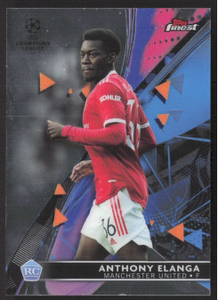 Anthony Elanga, Kartička, Topps UEFA Champions League Finest 2021-2022, BASE