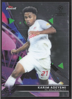 Karim Adeyemi, Kartička, Topps UEFA Champions League Finest 2021-2022, BASE
