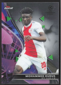Mohammed Kudus, Kartička, Topps UEFA Champions League Finest 2021-2022, BASE