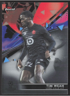 Tim Weah, Kartička, Topps UEFA Champions League Finest 2021-2022, BASE