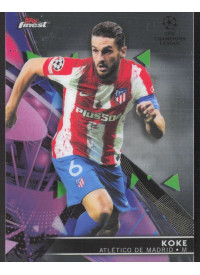 Koke, Kartička, Topps UEFA Champions League Finest 2021-2022, BASE