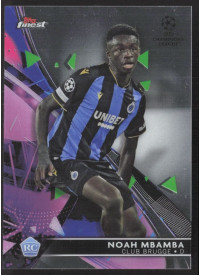 Noah Mbamba, Kartička, Topps UEFA Champions League Finest 2021-2022, BASE