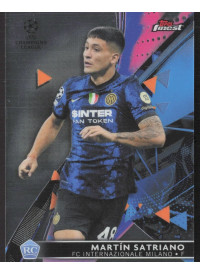 Martin Satriano, Kartička, Topps UEFA Champions League Finest 2021-2022, BASE