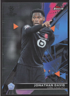 Jonathan David, Kartička, Topps UEFA Champions League Finest 2021-2022, BASE