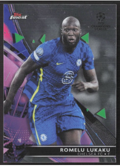 Romelu Lukaku, Kartička, Topps UEFA Champions League Finest 2021-2022, BASE