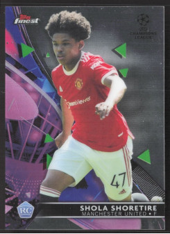 Shola Shoretire, Kartička, Topps UEFA Champions League Finest 2021-2022, BASE
