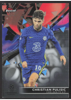 Christian Pulisic, Kartička, Topps UEFA Champions League Finest 2021-2022, BASE