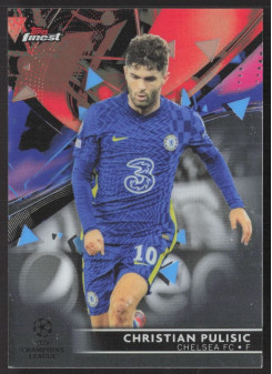 Christian Pulisic, Kartička, Topps UEFA Champions League Finest 2021-2022, BASE