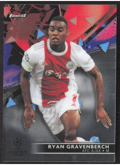 Ryan Gravenberch, Kartička, Topps UEFA Champions League Finest 2021-2022, BASE