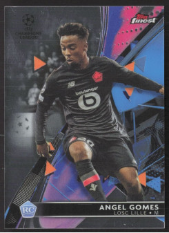 Angel Gomes, Kartička, Topps UEFA Champions League Finest 2021-2022, BASE