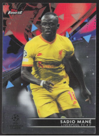 Sadio Mane, Kartička, Topps UEFA Champions League Finest 2021-2022, BASE