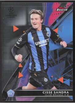 Cisse Sandra, Kartička, Topps UEFA Champions League Finest 2021-2022, BASE