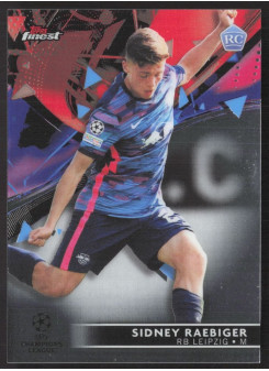 Sidney Raebiger, Kartička, Topps UEFA Champions League Finest 2021-2022, BASE