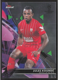 Jules Kounde, Kartička, Topps UEFA Champions League Finest 2021-2022, BASE