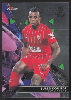 Jules Kounde, Kartička, Topps UEFA Champions League Finest 2021-2022, BASE