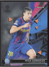 Nico Gonzalez, Kartička, Topps UEFA Champions League Finest 2021-2022, BASE