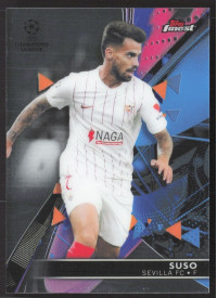 Suso, Kartička, Topps UEFA Champions League Finest 2021-2022, BASE