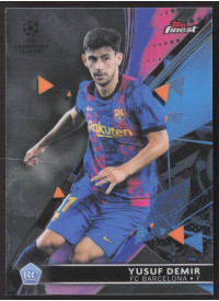 Yusuf Demir, Kartička, Topps UEFA Champions League Finest 2021-2022, BASE