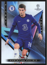 Christian Pulisic, Kartička, Topps UEFA Champions League Finest 2020-2021, INSERT