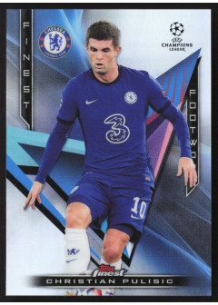 Christian Pulisic, Kartička, Topps UEFA Champions League Finest 2020-2021, INSERT