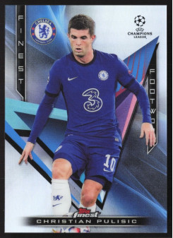 Christian Pulisic, Kartička, Topps UEFA Champions League Finest 2020-2021, INSERT
