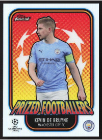 Kevin De Bruyne, Kartička, Topps UEFA Champions League Finest 2020-2021, INSERT