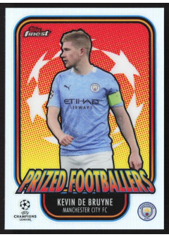 Kevin De Bruyne, Kartička, Topps UEFA Champions League Finest 2020-2021, INSERT