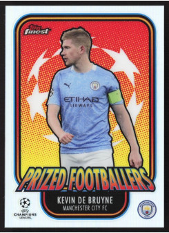 Kevin De Bruyne, Kartička, Topps UEFA Champions League Finest 2020-2021, INSERT