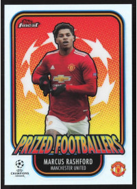 Marcus Rashford, Kartička, Topps UEFA Champions League Finest 2020-2021, INSERT