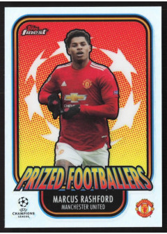 Marcus Rashford, Kartička, Topps UEFA Champions League Finest 2020-2021, INSERT