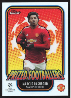 Marcus Rashford, Kartička, Topps UEFA Champions League Finest 2020-2021, INSERT