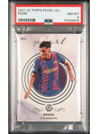 Pedri, Card, 2021-22 Topps Pearl UEFA Champions League, BASE