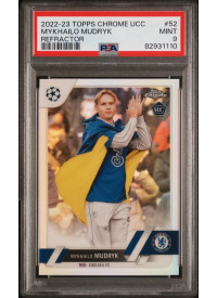 Mykhailo Mudryk, Card, Topps Chrome UEFA Club Competitions 2022-2023, Refractor