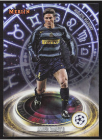 Javier Zanetti, Card, Topps Merlin Chrome UEFA Club Competitions 2023-24, INSERT