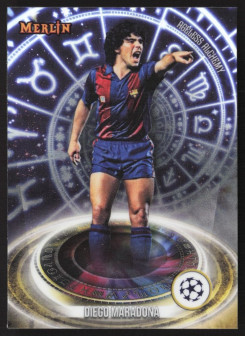 Diego Maradona, Card, Topps Merlin Chrome UEFA Club Competitions 2023-24, INSERT