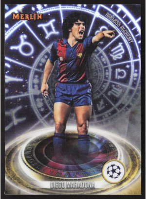 Diego Maradona, Card, Topps Merlin Chrome UEFA Club Competitions 2023-24, INSERT