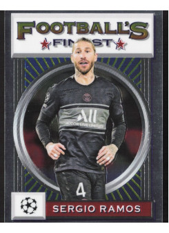 Sergio Ramos, Kartička, 2021-22 Topps Finest Flashback UEFA Champions League, BASE