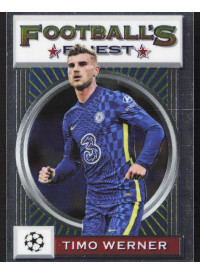 Timo Werner, Kartička, 2021-22 Topps Finest Flashback UEFA Champions League, BASE