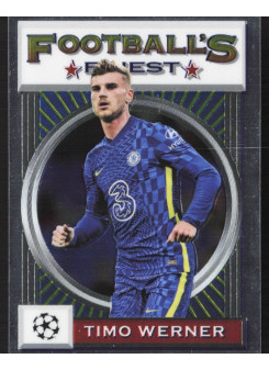 Timo Werner, Kartička, 2021-22 Topps Finest Flashback UEFA Champions League, BASE