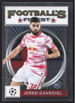 Joško Gvardiol, Kartička, 2021-22 Topps Finest Flashback UEFA Champions League, BASE