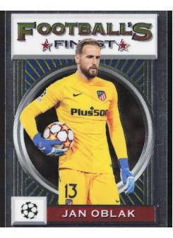 Jan Oblak, Kartička, 2021-22 Topps Finest Flashback UEFA Champions League, BASE