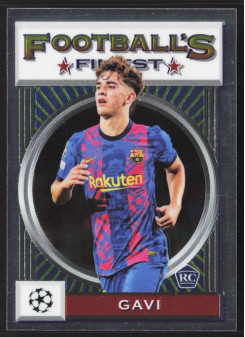 Gavi, Kartička, 2021-22 Topps Finest Flashback UEFA Champions League, BASE