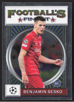 Benjamin Sesko, Kartička, 2021-22 Topps Finest Flashback UEFA Champions League, BASE