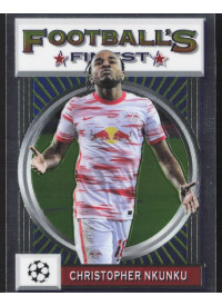 Christopher Nkunku, Kartička, 2021-22 Topps Finest Flashback UEFA Champions League, BASE