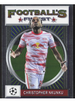 Christopher Nkunku, Kartička, 2021-22 Topps Finest Flashback UEFA Champions League, BASE