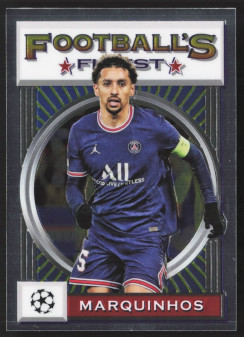 Marquinhos, Kartička, 2021-22 Topps Finest Flashback UEFA Champions League, BASE