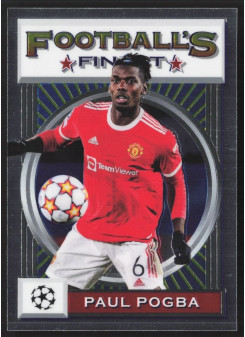 Paul Pogba, Kartička, 2021-22 Topps Finest Flashback UEFA Champions League, BASE