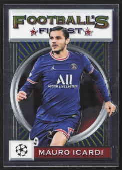 Mauro Icardi, Kartička, 2021-22 Topps Finest Flashback UEFA Champions League, BASE